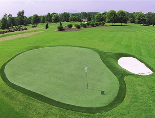 Golf Putting Artificial Grass Range