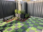 Interlocking Artificial Grass Tiles