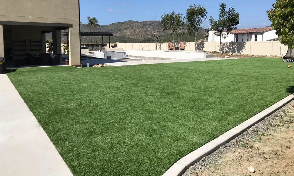 Is artificial grass high maintenance?