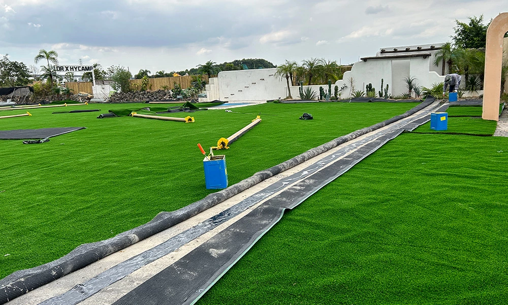 Is artificial grass easy to install?