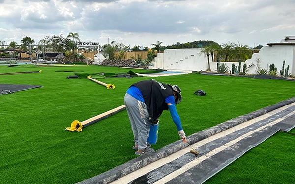 Is artificial grass easy to install?