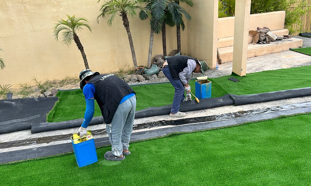 Is artificial grass easy to install?