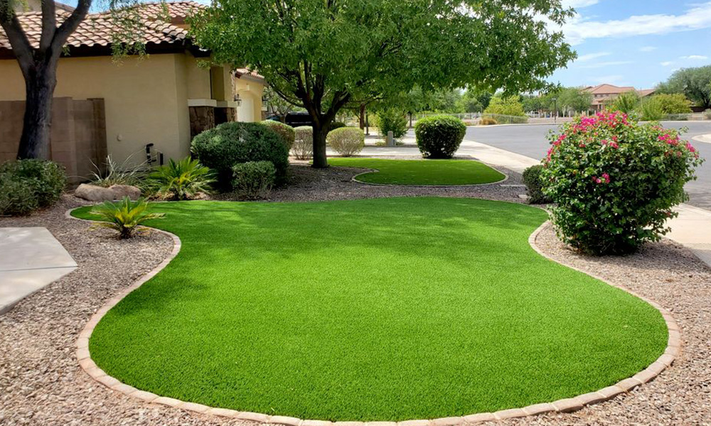 UV-resistant artificial turf