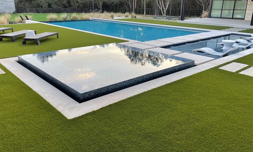 Why Install Artificial Turf Next to Your Pool?