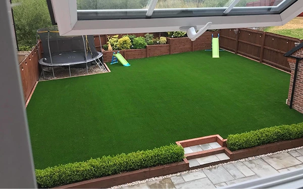 Is it hard to install artificial grass?