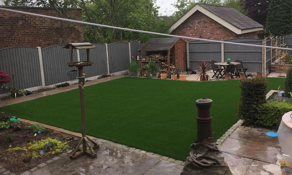 Is it hard to install artificial grass?