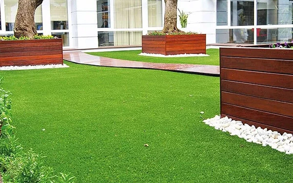 What is a good density for artificial grass?