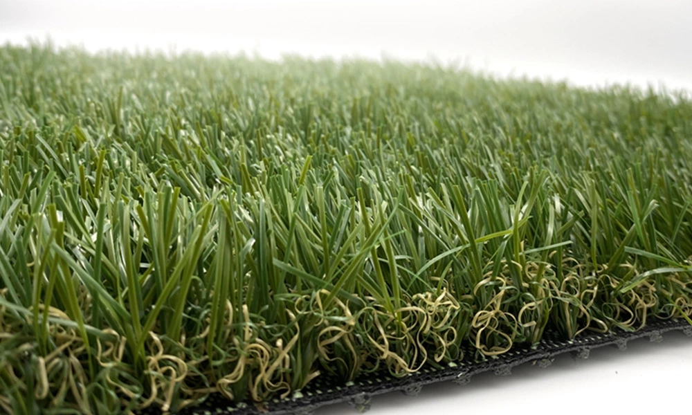 What is a good density for artificial grass?