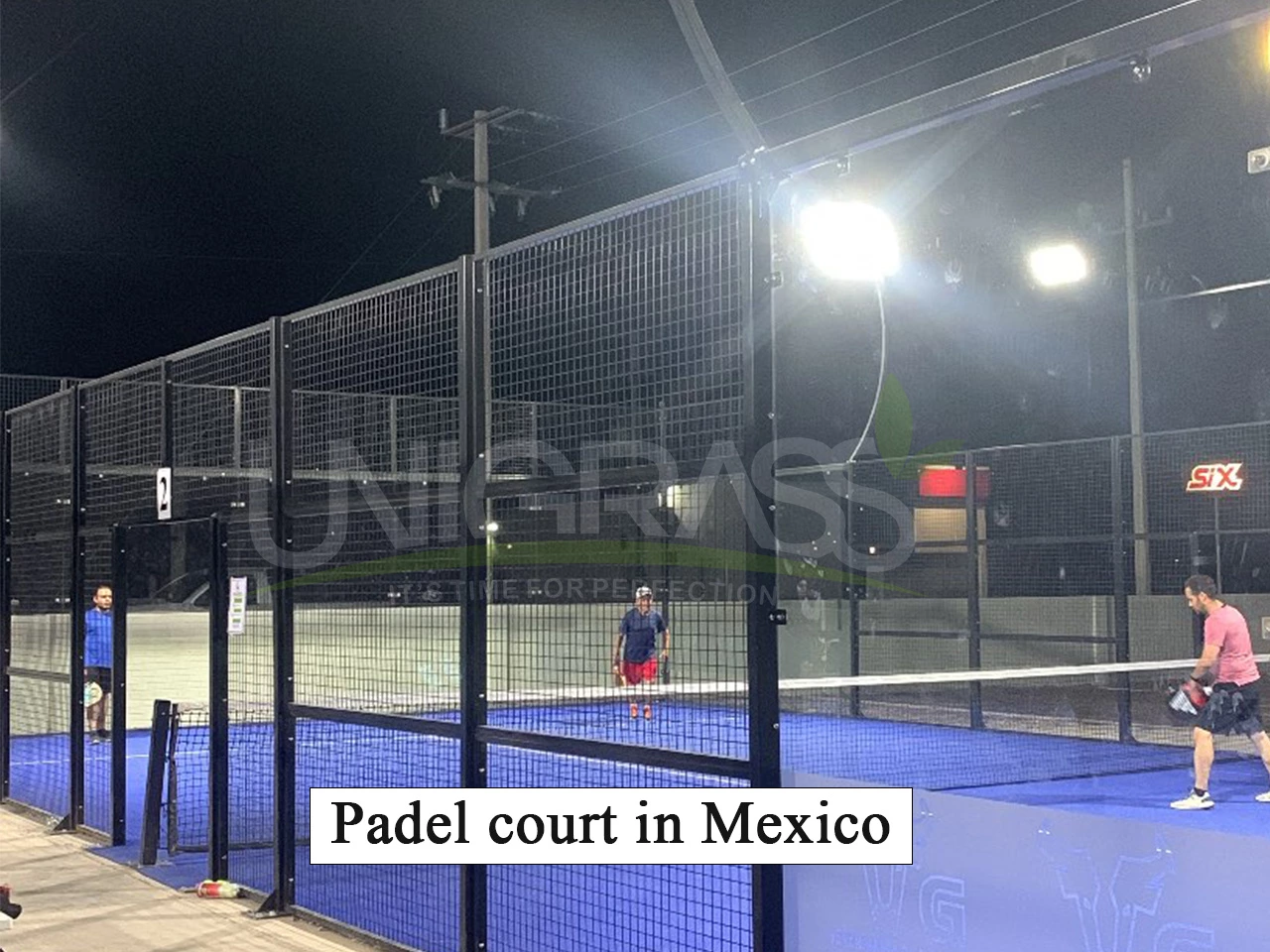 Panoramic Padel Court Competition Standard