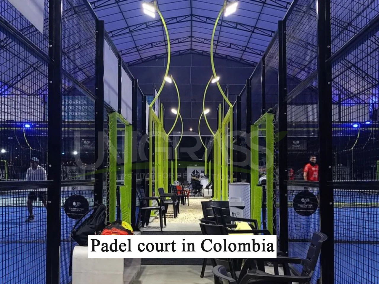 Panoramic Padel Court Competition Standard