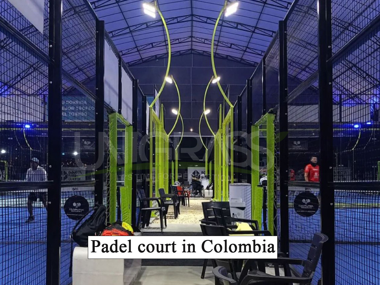 Panoramic Padel Court Competition Standard