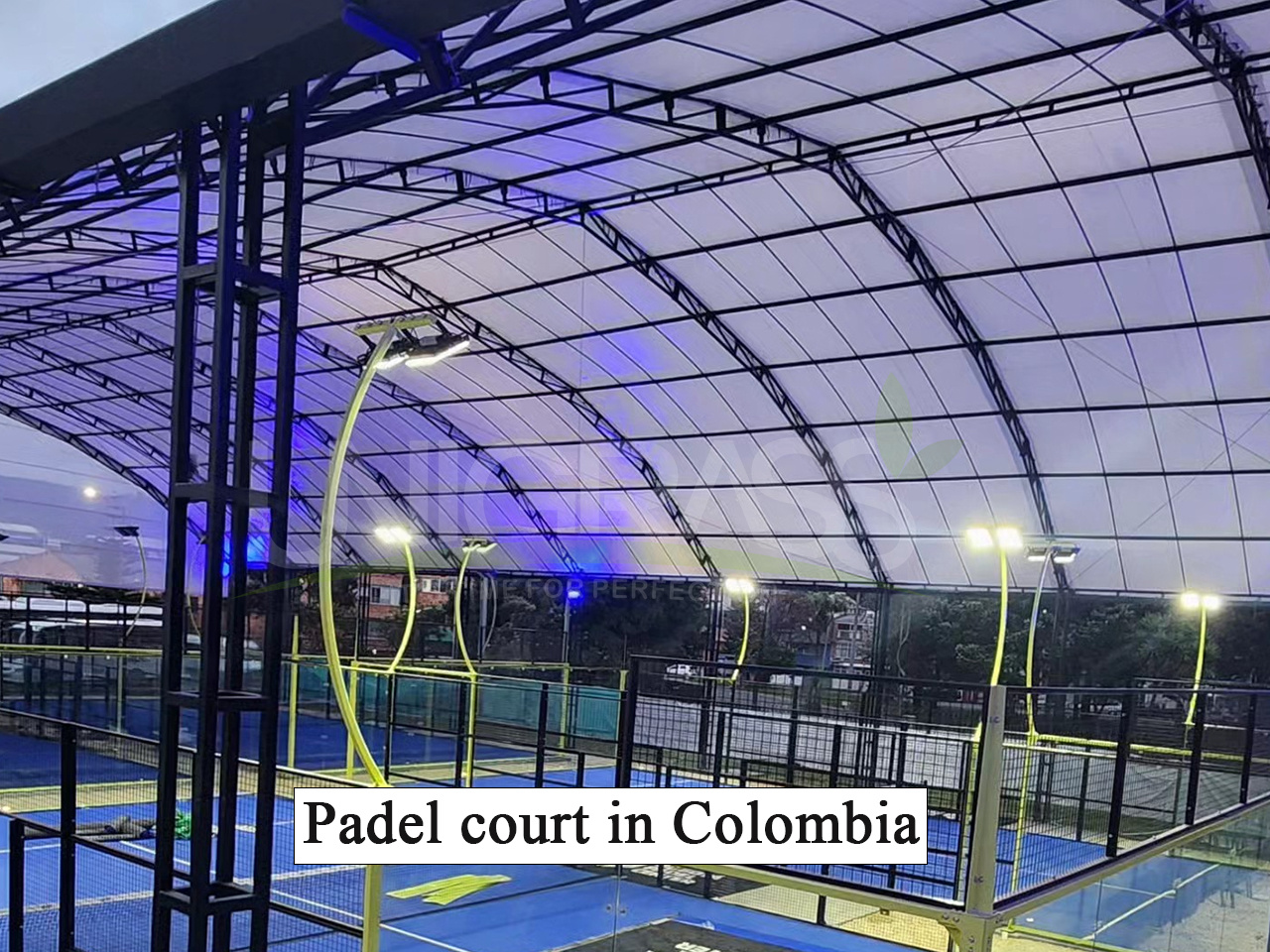 Panoramic Padel Court Competition Standard