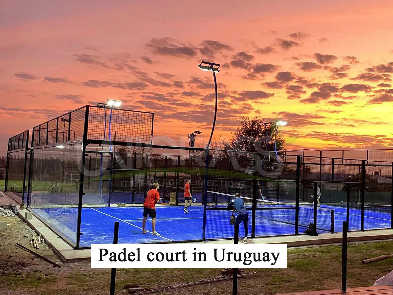 Panoramic Padel Court Competition Standard