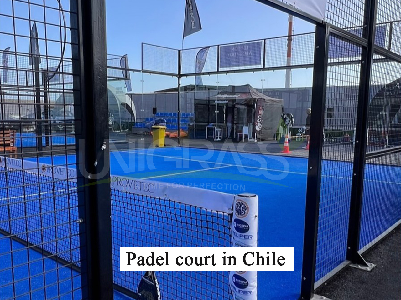 Panoramic Padel Court Competition Standard