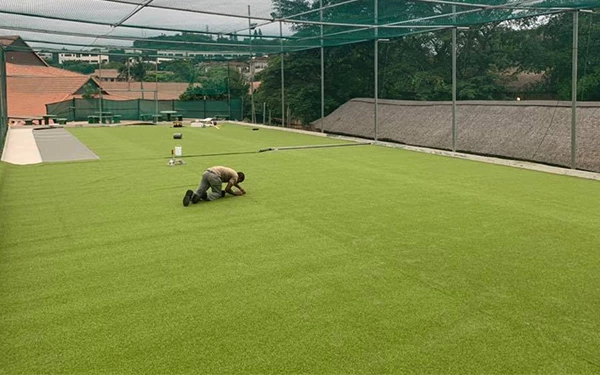 Artificial turf paving solution