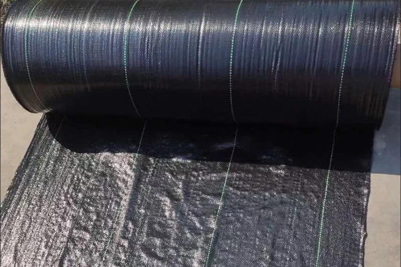 Landscape Fabric Installation