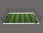 Cage Football Court | Football Grass