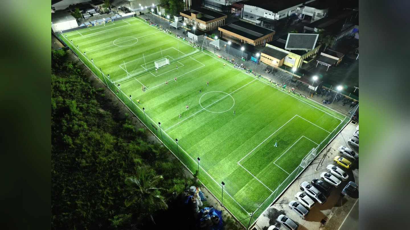 Artificial Turf Football Field in Terengganu, Malaysia