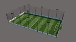 Cage Football Court | Football Grass
