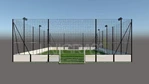 Cage Football Court | Football Grass