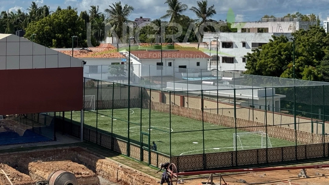 Cage Football Turf Project in Mombasa, Kenya