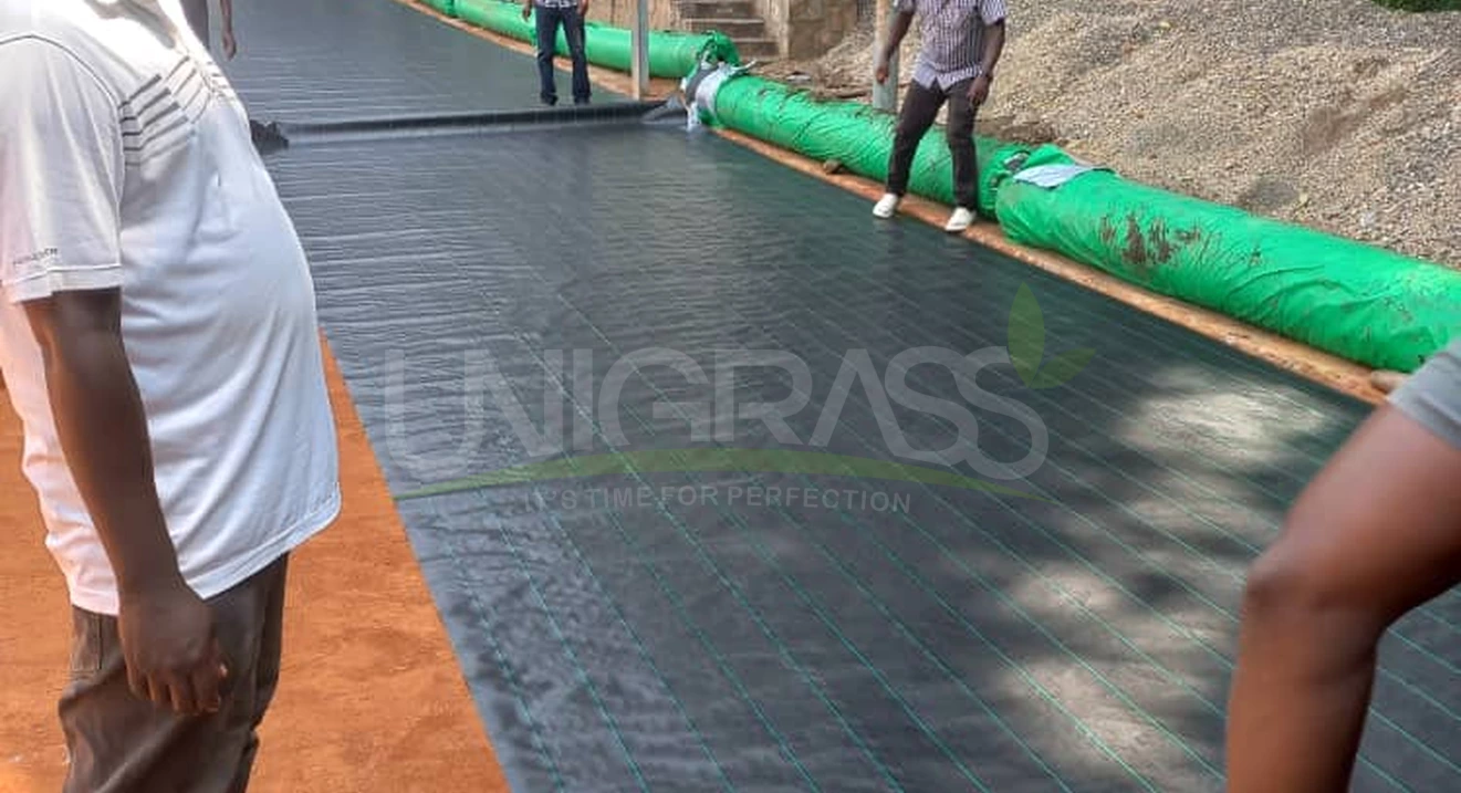 Standard Artificial Grass Football Pitch in Burundi