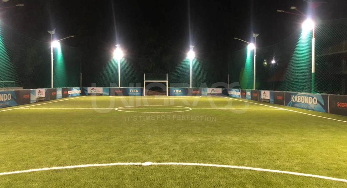 Standard Artificial Grass Football Pitch in Burundi