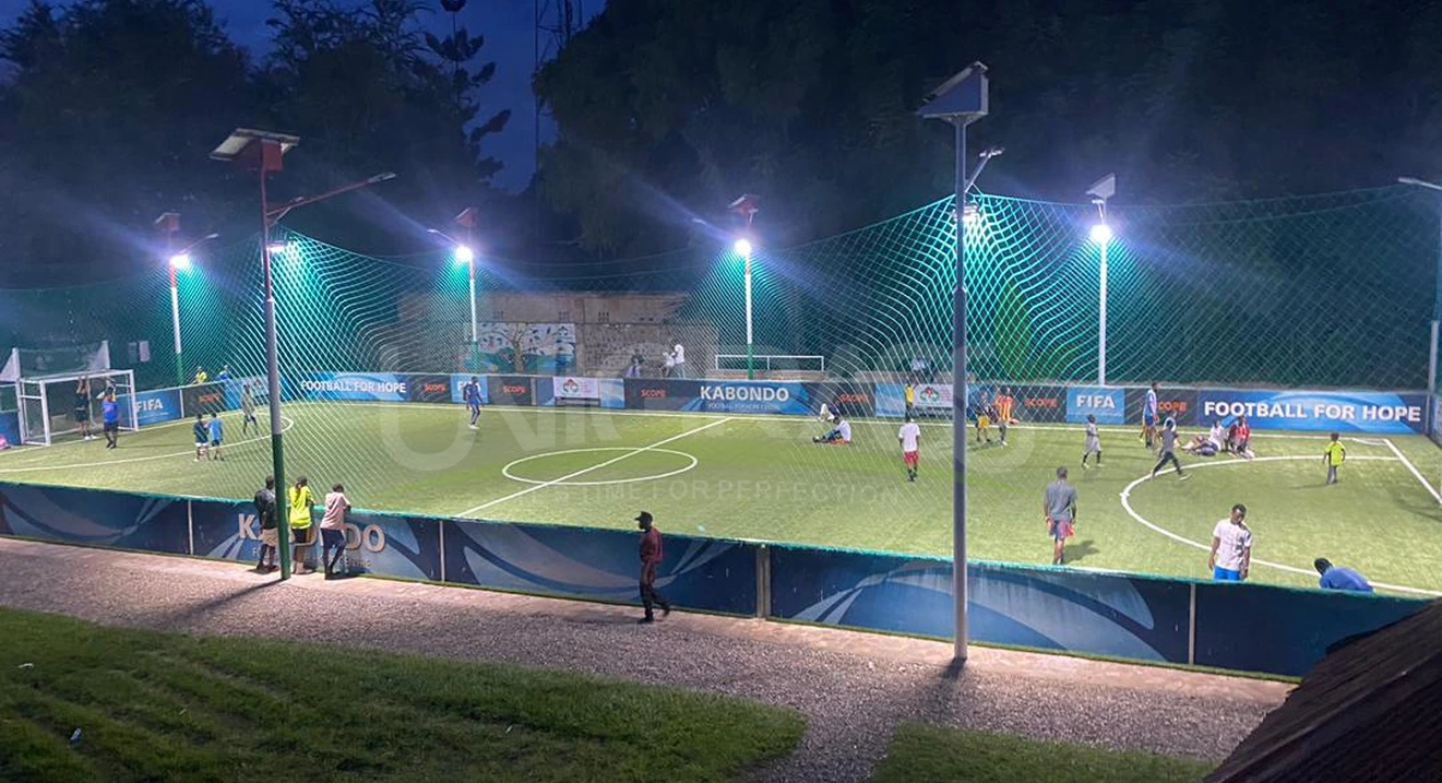 Standard Artificial Grass Football Pitch in Burundi