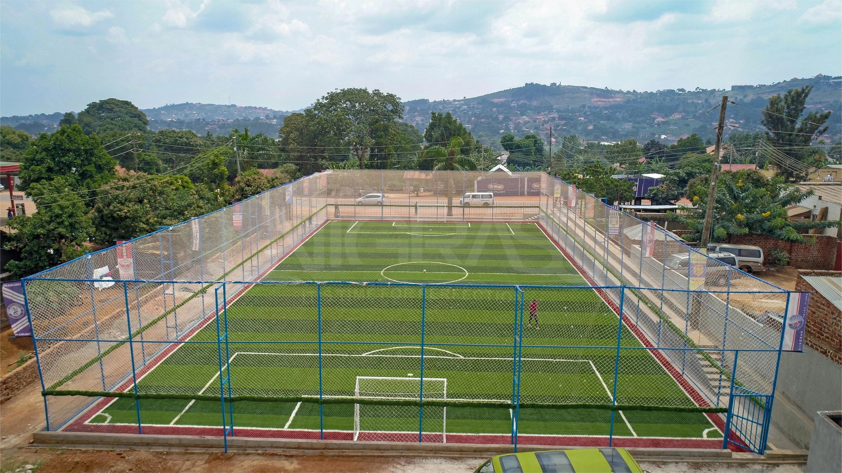 Artificial Grass Cage Football Pitch in South Africa